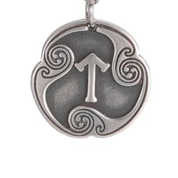 Dropshipping 1pcs Odin Runes Nordic Letter DIY Handmade Charms for Jewelry Stainless Steel Futhark Futhorc Pendants Making Bulk