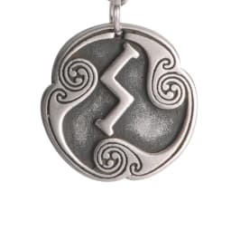 Dropshipping 1pcs Odin Runes Nordic Letter DIY Handmade Charms for Jewelry Stainless Steel Futhark Futhorc Pendants Making Bulk