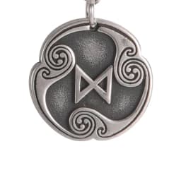 Dropshipping 1pcs Odin Runes Nordic Letter DIY Handmade Charms for Jewelry Stainless Steel Futhark Futhorc Pendants Making Bulk