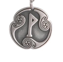 Dropshipping 1pcs Odin Runes Nordic Letter DIY Handmade Charms for Jewelry Stainless Steel Futhark Futhorc Pendants Making Bulk