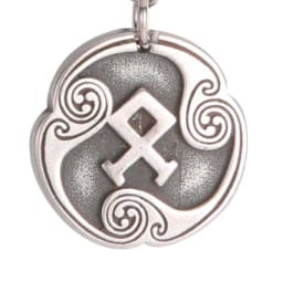 Dropshipping 1pcs Odin Runes Nordic Letter DIY Handmade Charms for Jewelry Stainless Steel Futhark Futhorc Pendants Making Bulk