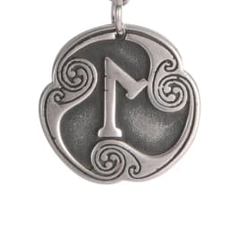 Dropshipping 1pcs Odin Runes Nordic Letter DIY Handmade Charms for Jewelry Stainless Steel Futhark Futhorc Pendants Making Bulk