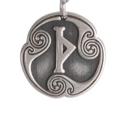 Dropshipping 1pcs Odin Runes Nordic Letter DIY Handmade Charms for Jewelry Stainless Steel Futhark Futhorc Pendants Making Bulk