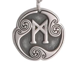 Dropshipping 1pcs Odin Runes Nordic Letter DIY Handmade Charms for Jewelry Stainless Steel Futhark Futhorc Pendants Making Bulk