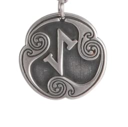 Dropshipping 1pcs Odin Runes Nordic Letter DIY Handmade Charms for Jewelry Stainless Steel Futhark Futhorc Pendants Making Bulk