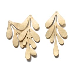 10pcs Raw Brass Textured Feather Leaf Charms Pendant Earring Charms For DIY Hanging Jewelry Findings Making Crafts Supplies