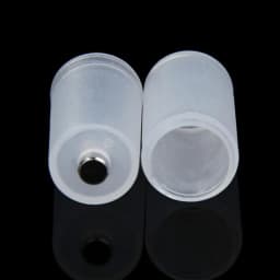 5pcs AAA to AA Size Cell Battery Converter Adapter Adaptor Batteries Holder Plastic Case Switcher Wholesale