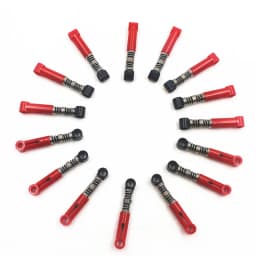 MOC Parts Technical Building Blocks Self-Locking Bricks Shock Absorber 6.5L (Hard Spring) 3 Color Compatible with Lego 76537