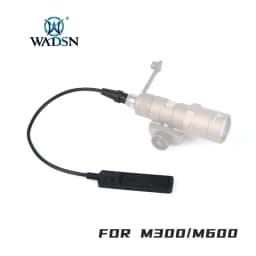WADSN Tactical Surefir Flashlight Remote Pressure Switch For M300 M600 Sereis Scout Light Long Switch Button Accesseries