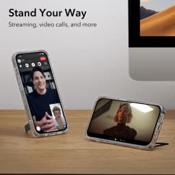 ESR for iPhone 15 14 Pro Max Phone Stand for iPhone 13 12 11 XR Phone Kickstand for Samsung Xiaomi Pixel Metal Smartphone Stand