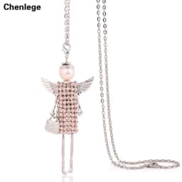 New Arrival Cute Necklace For Women Fashion Jewelry Girl Pendant Wholesale Accessory Party Long Necklace Wholesale