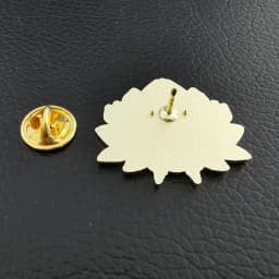 Girl witchcraft magic pin