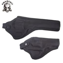 SINAIRSOFT Tactical Right Hand Revolver Holster Airsoft Gun Case Oxford Duty Long/Short Quick Draw Gun Case For Hunting