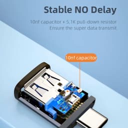 Essager USB Type C OTG Adapter Type-C USB-C Male To USB 3.0 Female Converter For Macbook Xiaomi mi Samsung USBC OTG Connector