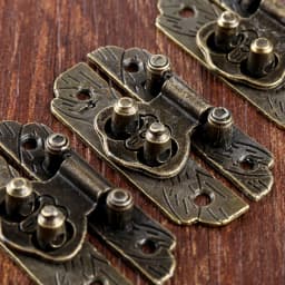 5pcs Box Latch Hasps 25*48mm Lock Catch Latches for Jewelry Box Suitcase Buckle Clip Clasp Furniture Hardware
