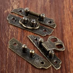 5pcs Box Latch Hasps 25*48mm Lock Catch Latches for Jewelry Box Suitcase Buckle Clip Clasp Furniture Hardware