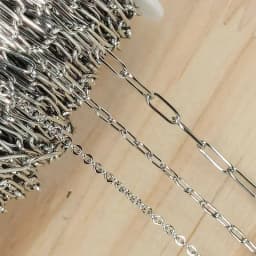 2meter Stainless Steel Necklace Chain for Diy Jewelry Making Rolo Cable Link Bulk Chains Handmade Neckalce Bracelet Accessories