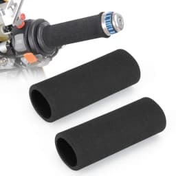 Motorcycle Handle Cover Slip On Foam Anti Vibration Soft Comfort Handlebar Grip Cover Bike Parts Grips Cover Motor Supplies 2PCS