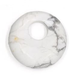 2Pcs Natural Stone Pendants Round Lapis lazuli BIg Hole India Agates Charms for Jewelry Necklace Earring Accessories 18mm
