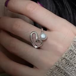 VENTFILLE 925 Sterling Silver Ring for Women Girl Gift Flower Bow Love Combination Ins Niche Jewelry Dropship Wholesale
