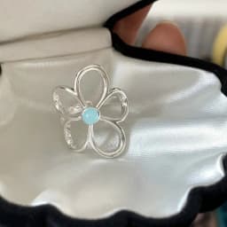 VENTFILLE 925 Sterling Silver Ring for Women Girl Gift Flower Bow Love Combination Ins Niche Jewelry Dropship Wholesale