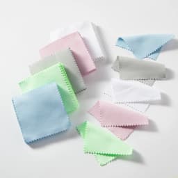 50pcs Individually Packaged Sterling Silver Cleaning Cloth Polishing Cloth Soft Clean Wipe Wiping Cloth Of Silver Jewelry Tools