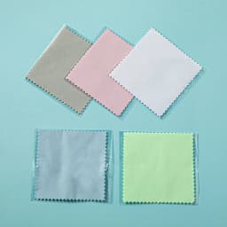 50pcs Individually Packaged Sterling Silver Cleaning Cloth Polishing Cloth Soft Clean Wipe Wiping Cloth Of Silver Jewelry Tools