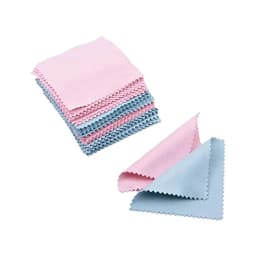 50pcs Individually Packaged Sterling Silver Cleaning Cloth Polishing Cloth Soft Clean Wipe Wiping Cloth Of Silver Jewelry Tools