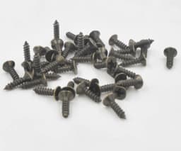 100 Pcs 2 X 5/6/8/10mm Steel Mini Micro Small Phillips Flat Head Cross Round Pan Head Self-tapping Screws Wood Furniture Screws