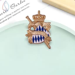 German Prussia brooch The Bavarian Runners-up Badge Pin 2021 popular accessories