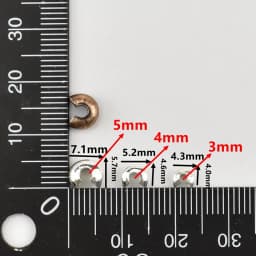 100 Pcs/lot 3 4 5mm Accessories Findings Chain Clip Beads Open Crimp End Stopper Spacer Beads For Jewelry Making Supplies