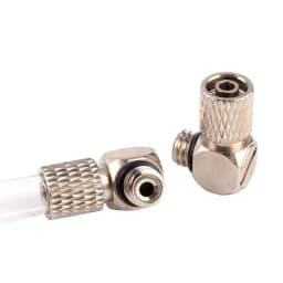 Male Thread M3 M4 M5 M6 -Air Tube 3mm 4mm 6mm OD Mini Pneumatic Pipe Connector Screw Through Quick Fitting Fast Twist Joint