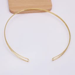 3pcs 5pcs 140mm Metal Hairband Headdress Hairwear Head Hair Bands Head Hoop Base Setting Jewelry Components DIY Wedding