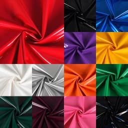 50*145cm Shiny Glossy Soft Vinyl Leather Fabric Laser Mirror Faux PU Leather PVC Fabric For Bag Dress Upholstery Diy Material