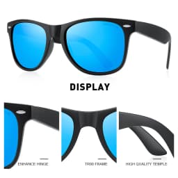 MERRYS DESIGN Men Polarized Sunglasses For Women Classic Retro Rivet Sunglasses For Driving Fishing Outdoor Shades S8318