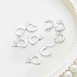18K Gold Accessories Buckles for Jewelry Bracelet Cubic Zircon Clasps Hooks DIY Woman Jewelry Findings Making
