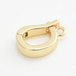 18K Gold Accessories Buckles for Jewelry Bracelet Cubic Zircon Clasps Hooks DIY Woman Jewelry Findings Making