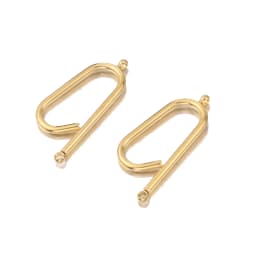 10pcs/lot Stainless Stee Connectros DIY Earrings Findings L Long Connecting for Jewelry Making Supplies Wholesale Accessories