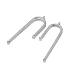 10pcs/lot Stainless Stee Connectros DIY Earrings Findings L Long Connecting for Jewelry Making Supplies Wholesale Accessories