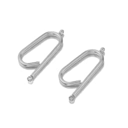 10pcs/lot Stainless Stee Connectros DIY Earrings Findings L Long Connecting for Jewelry Making Supplies Wholesale Accessories