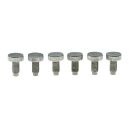 KAISH Stainless Steel Tremolo Bridge Saddle Mounting Screws Locking Nut Screws String Lock Screws Block Inserts for FR Tremolos