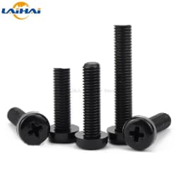 50X M2 M3 M4 Black Nylon Plastic Hex Standoff Hexagon Pillar Male-Female Female Spacer Phillips Screw For PCB Board Motherboard