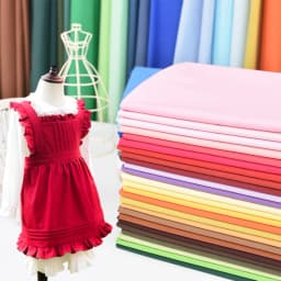Solid Color Simple 100% Cotton Poplin Fabric For Sewing Clothes Patchwork Supplies Home Textile By The Meter