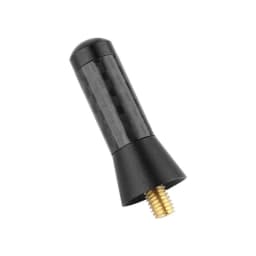Universal 3.5cm Black Carbon Fiber Screw Aluminum Car Short Stubby Aerial Antenna Exterior Durable Receiver Auto Car Accessories