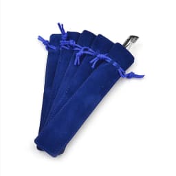 5/10Pcs Velvet Pen Pouch Fountain Pen Case Single Pencil Bag Retro Fountain Pen Holder