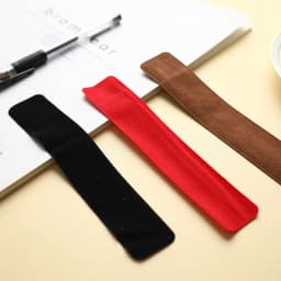 5/10Pcs Velvet Pen Pouch Fountain Pen Case Single Pencil Bag Retro Fountain Pen Holder