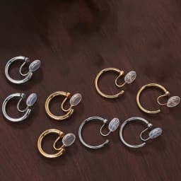 Minimalist Vintage Rotating Mosquito Coil Earrings Without Piercing for Women Girl Fashion Earrings Party Gift Trend Jewelry