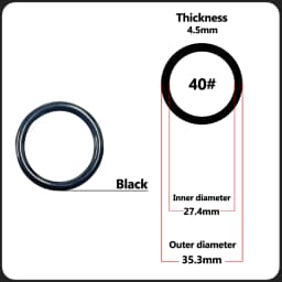 Fishing Rod Guides Ring 10Pcs~100Pcs Wear Resistant Ceramic Guide Ring Rod Repair Replacement Kit Alconite Ring Black 6mm~47.3mm