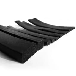 EPDM Neoprene Self-adhesive Tape Insulation Gasket Door Window Seals Cushion 2 5mm 10mm x 10 15 20 25mm 30mm 40mm 50mm 2m Black