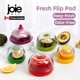 Joie Creative Kitchen Refrigerator Vegetable Fruits Crisper Containers Onion Avocado Tomatoes Lemon Fresh Keeping Storage Box